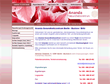 Tablet Screenshot of ananda-pur.de